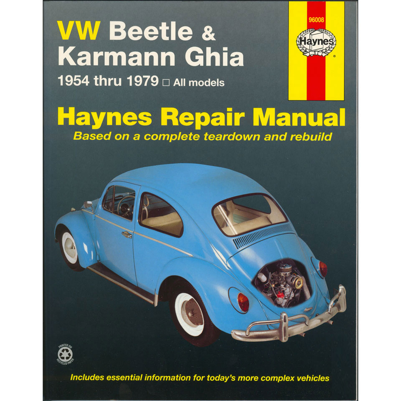 Buch 'Workshop manuel Haynes' Käfer / Karmann Ghia ISBN 978 1 85010 729 3
