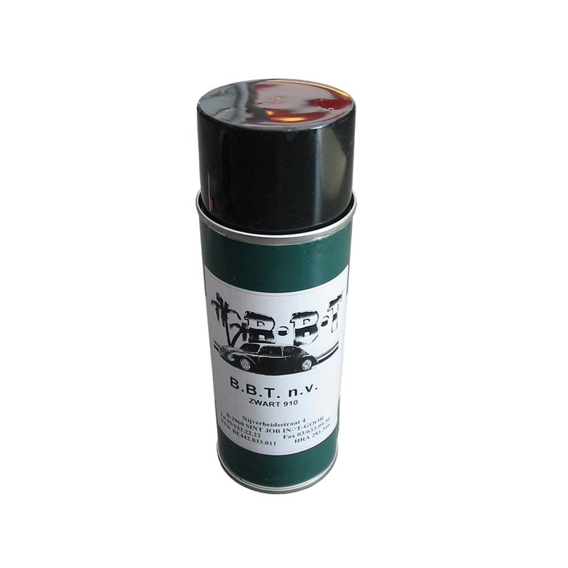 Tinta em aerossol, resistente ao calor, preto mate, 400 ml 